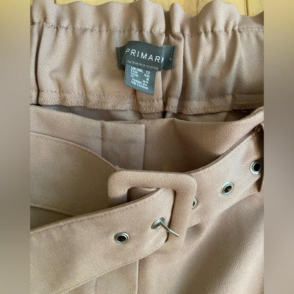 Primark soft rose pink coloured pleated women’s trouser pants. Size 8 - Picture 4 of 6